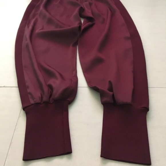 Ted Baker Burgundy Jogger Sweatpants - Picture 2 of 6